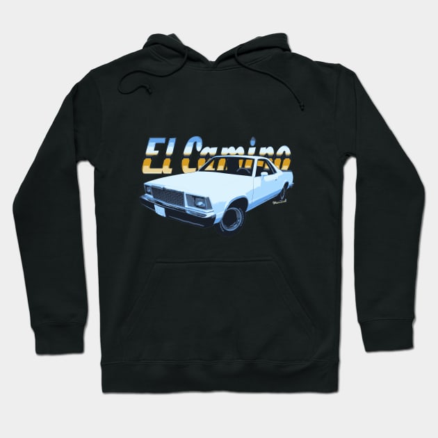 1978 El Camino Hoodie by vivachas